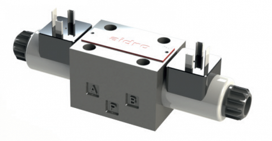 Направляющие гидрораспределители с электромагнитным управлением HD33-EF-* 40 л/мин – 25 МПа (250 бар)
